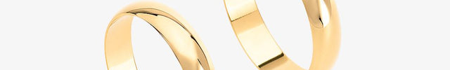 Par de aliança Linha Clássica Ouro 18 K