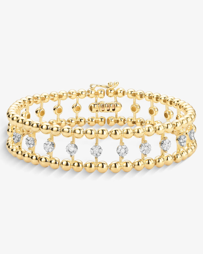 Pulseira Luz com Diamantes