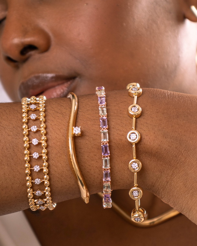 Pulseira Harmonia com pedras naturais