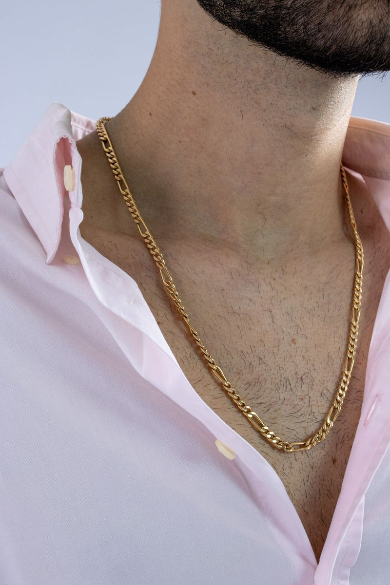 Corrente 3x1 em Ouro Amarelo18K de 60cm
