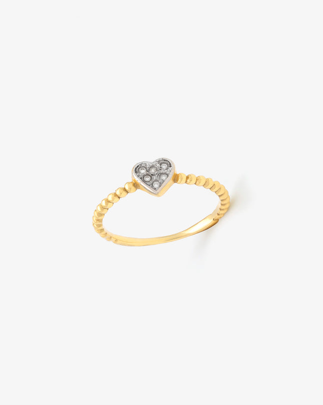 Anel do Amor Diamantes Tons