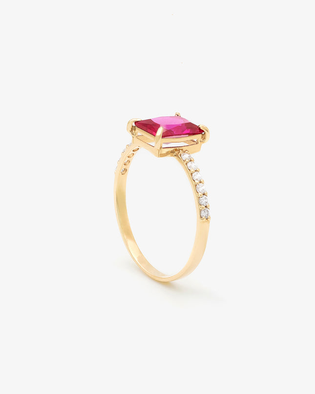 Anel Glow Rosa