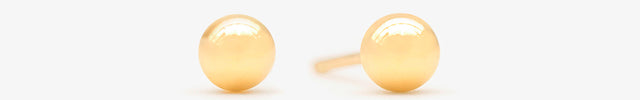 Brinco Bola Ouro