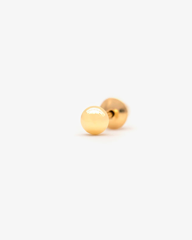 Brinco Bola Ouro