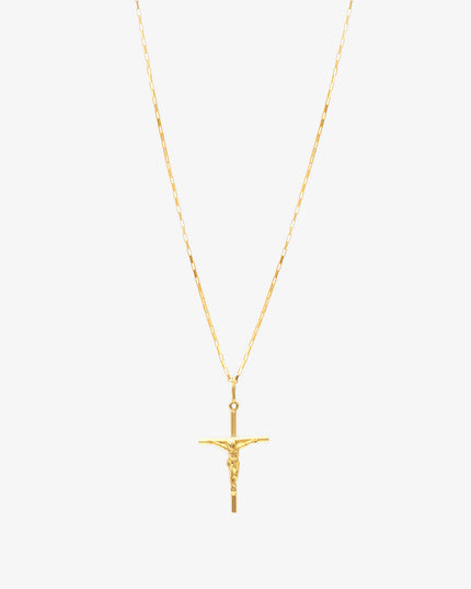Colar Ouro Pingente Crucifixo
