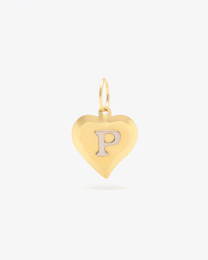 Pingente Personalizado Coração Letra
