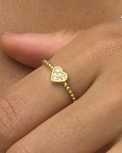 Anel do Amor em Diamantes