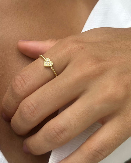 Anel do Amor em Diamantes