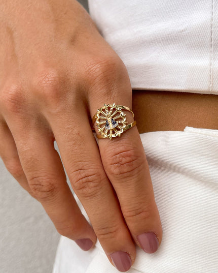 Anel Religioso da Nossa Senhora