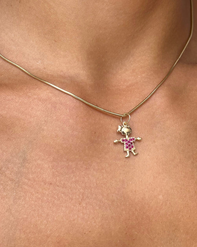 Pingente Menina Encanto